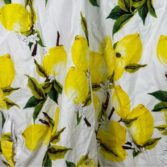 Ellison Yellow and Green Lemon Top Women’s Size S - Picture 5 of 5